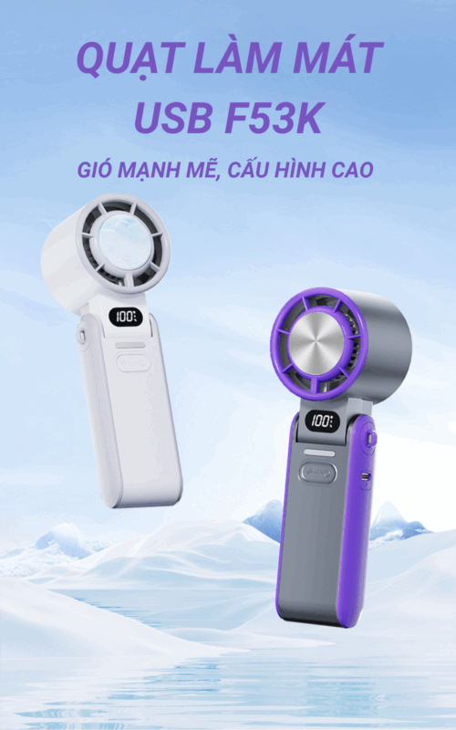 Quạt Mini Cầm Tay F53K