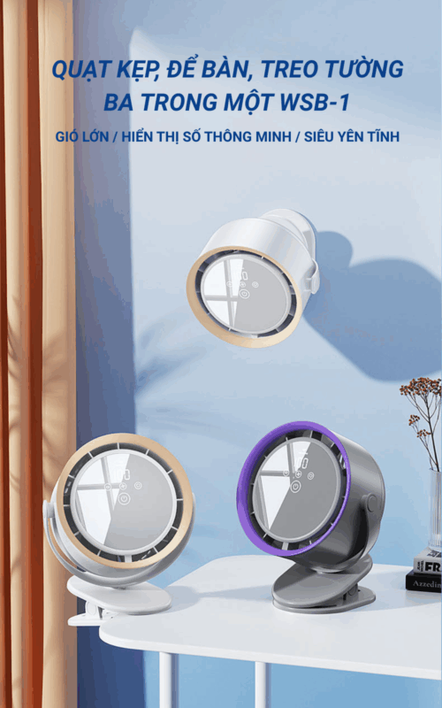 Quạt tích điện WSB-1